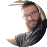 صورة المؤلف محمد بشر الطباع